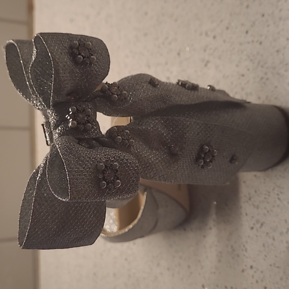 Antonio Melani x Nicola Bathie Lila Bow Platfork Sandals
